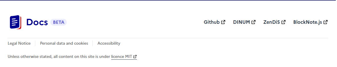 Footer Configuration Example